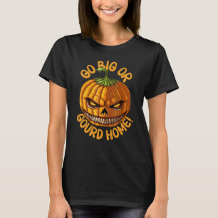 Halloween-Kürbis-Süßes-oder-Saures T-Shirt