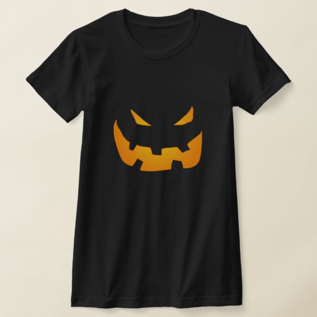 Halloween-Kürbis T-Shirt (Ablage )