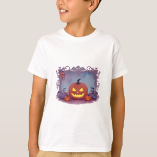 Halloween-Kürbis T-Shirt