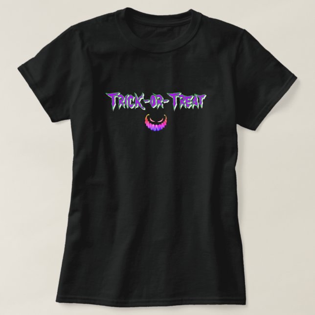 Halloween/Kürbis T-Shirt (Design vorne)