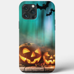 Halloween Kürbis und Fledermäuse Case-Mate iPhone Hülle