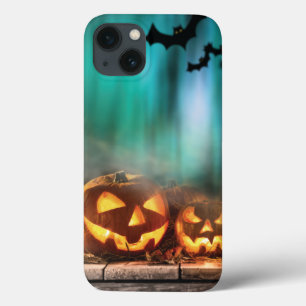 Halloween Kürbis und Fledermäuse Case-Mate iPhone Hülle