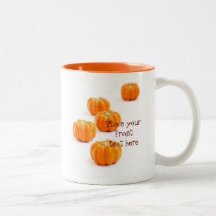 Halloween-Kürbis Zweifarbige Tasse