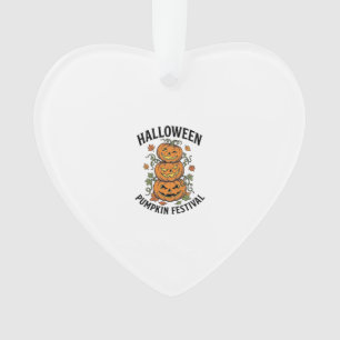 Halloween-Kürbisfestival Vintage-Jack-O-Lantern Ornament