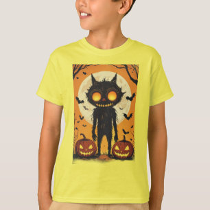 Halloween-Kürbisfigur mit Jack O Lanterns T-Shirt