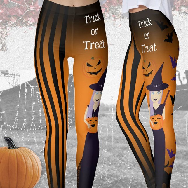 Halloween Kürbiskatzenkuschkatze Fledermäuse verti Leggings (Von Creator hochgeladen)