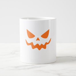 Halloween-Kürbiskopf-Tasse – Cute & Festliche Oran Jumbo-Tasse