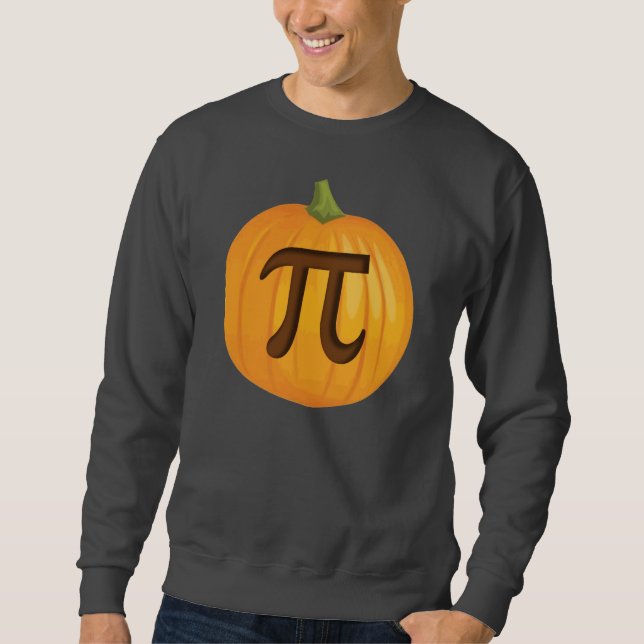 Halloween-Kürbiskuchen-PU Sweatshirt (Vorderseite)