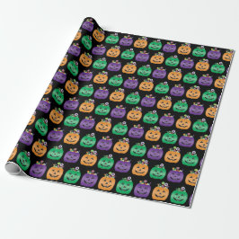 Halloween Kürbislaterne Candy Pail Geschenkpapier