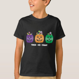 Halloween Kürbislaterne Candy Pail T-Shirt