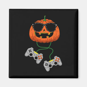 Halloween Kürbislaterne Gamer Boys Kids Men Fun H Magnet