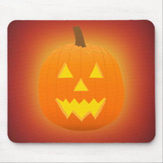 Halloween: Kürbislaterne: Kürbis: Mousepad