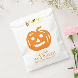 Halloween-Kürbislaterne-Leckerei Geschenktütchen