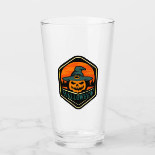 Halloween Kürbislaterne Pumpkin Pub Pint Glass Glas