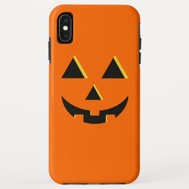 Halloween-Kürbislaterne-Telefon-Kasten Case-Mate iPhone Hülle (Rückseite)