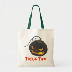 Halloween-Kürbislaterne Tragetasche
