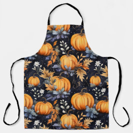Halloween-Kürbismuster-Schürze Schürze