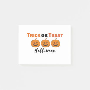 Halloween-Kürbisschnitzparty Herbst Lustig Post-it Klebezettel