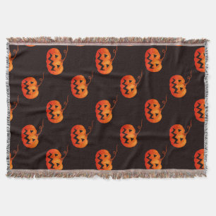 Halloween-Kürbisse, orange Kürbisse, Süßes oder Sa Decke