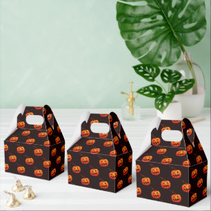 Halloween-Kürbisse, orange Kürbisse, Süßes oder Sa Geschenkschachtel
