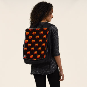 Halloween-Kürbisse, orange Kürbisse, Süßes oder Sa Rucksack