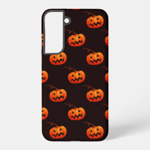 Halloween-Kürbisse, orange Kürbisse zum Süßes-oder Samsung Galaxy Hülle