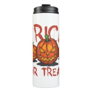 Halloween-Kürbisse Thermosbecher