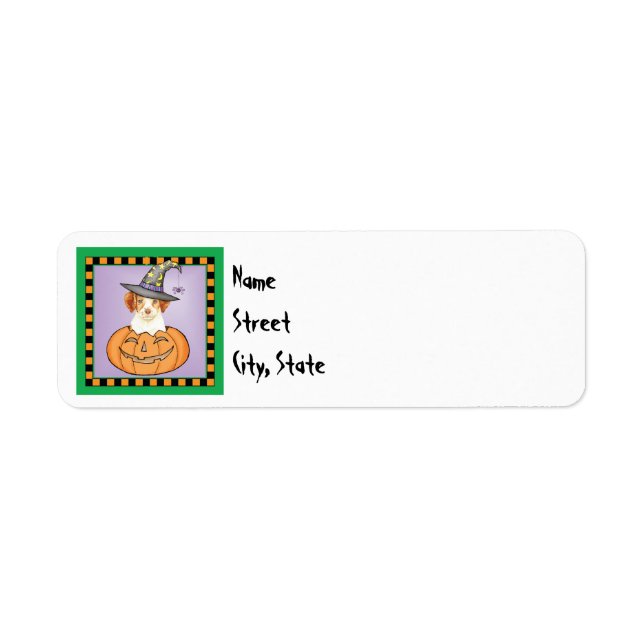 Halloween-Label (Vorne)