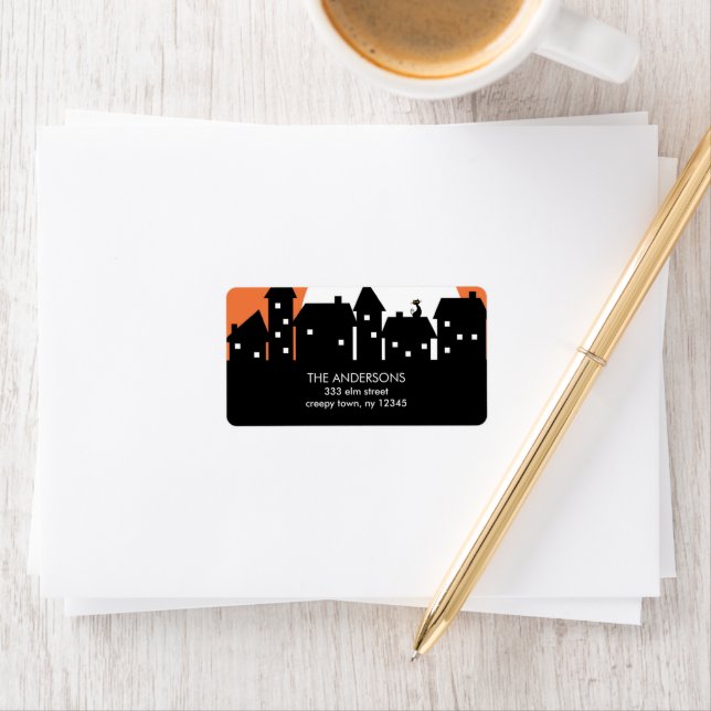 Halloween Labels Adressaufkleber (Insitu)