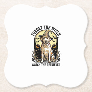 Halloween Labrador Hexe Vintage Retriever Hund Des Untersetzer