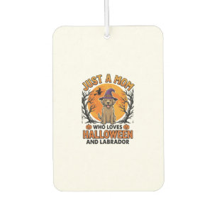 Halloween Labrador Mama Vintage Hund Design_1 Autolufterfrischer