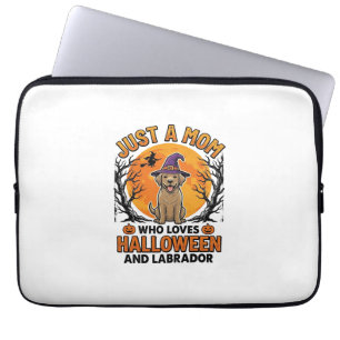 Halloween Labrador Mama Vintage Hund Design_1 Laptopschutzhülle