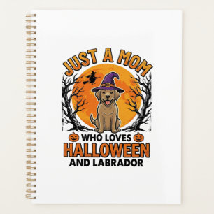 Halloween Labrador Mama Vintage Hund Design_1 Planer