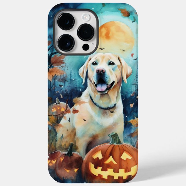 Halloween Labrador mit Pumpkins Beängstigend Case-Mate iPhone Hülle (Rückseite)