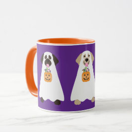 Halloween Labrador Retriever Ghost Dogs Tasse