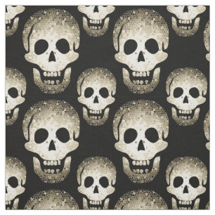 Halloween Lachen Schädelheky Witch® Pagan Stoff
