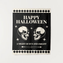 Halloween Lachende Totenköpfe Spaß und Schrecken