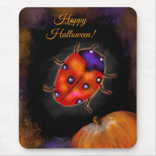Halloween Ladybug Mousepad