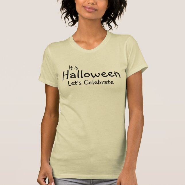 Halloween Ladys T - Shirt (Vorderseite)