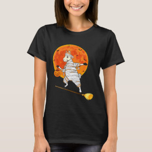 Halloween-Lama-Mumien-Kostüm Frauen Männer Kinder T-Shirt