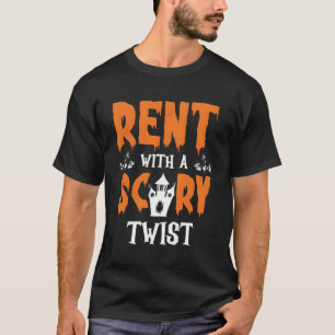 Halloween Landlord Mieter Real Anwesen Agent Clien T-Shirt