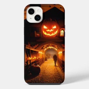 Halloween Landschaft Fünf iPhone 14 Plus Hülle