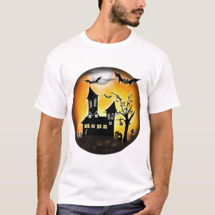 Halloween-Landschaft T-Shirt