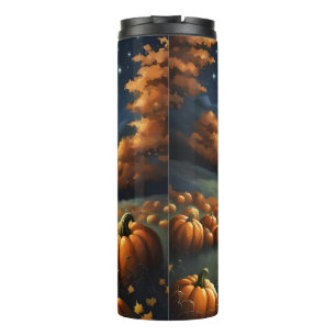 Halloween-Landschaft Thermosbecher