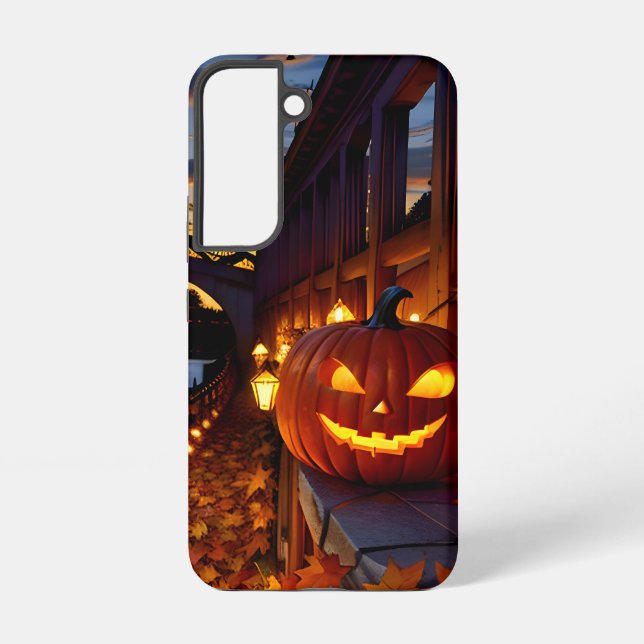 Halloween Landschaft Vier Samsung Galaxy Hülle (Rückseite)