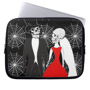 Halloween-Laptop-Schnaps - individuelles Produkt Laptopschutzhülle