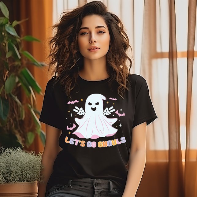 HALLOWEEN LASSE GO GHOULS VAMPIRE GHOST T-Shirt (Von Creator hochgeladen)
