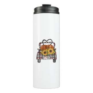 Halloween-Lastwagen Thermosbecher
