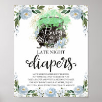 Halloween Late Night Diapers Baby Showspielzeichen