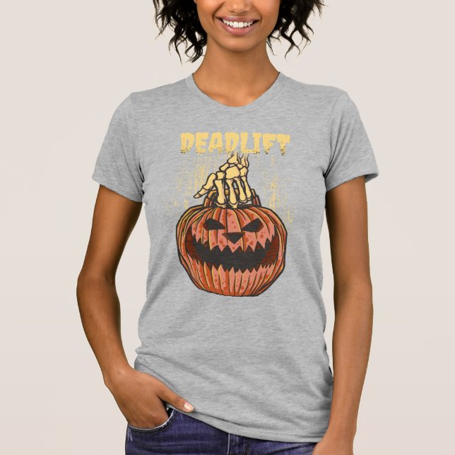 Halloween-Laterne T-Shirt (Vorderseite)